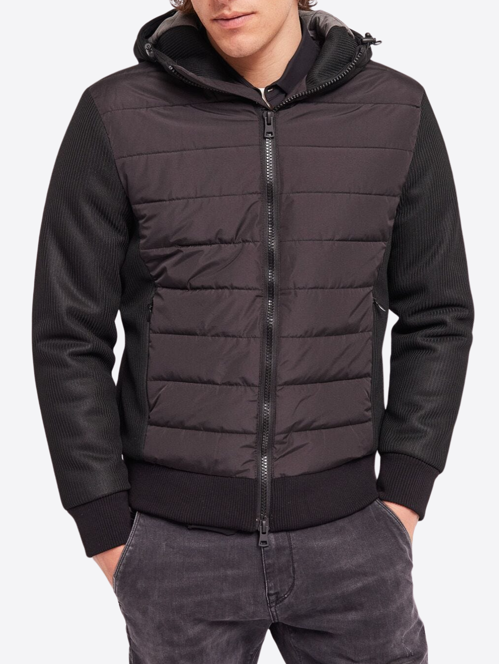 GAUDI Logo Patch Black bunda M