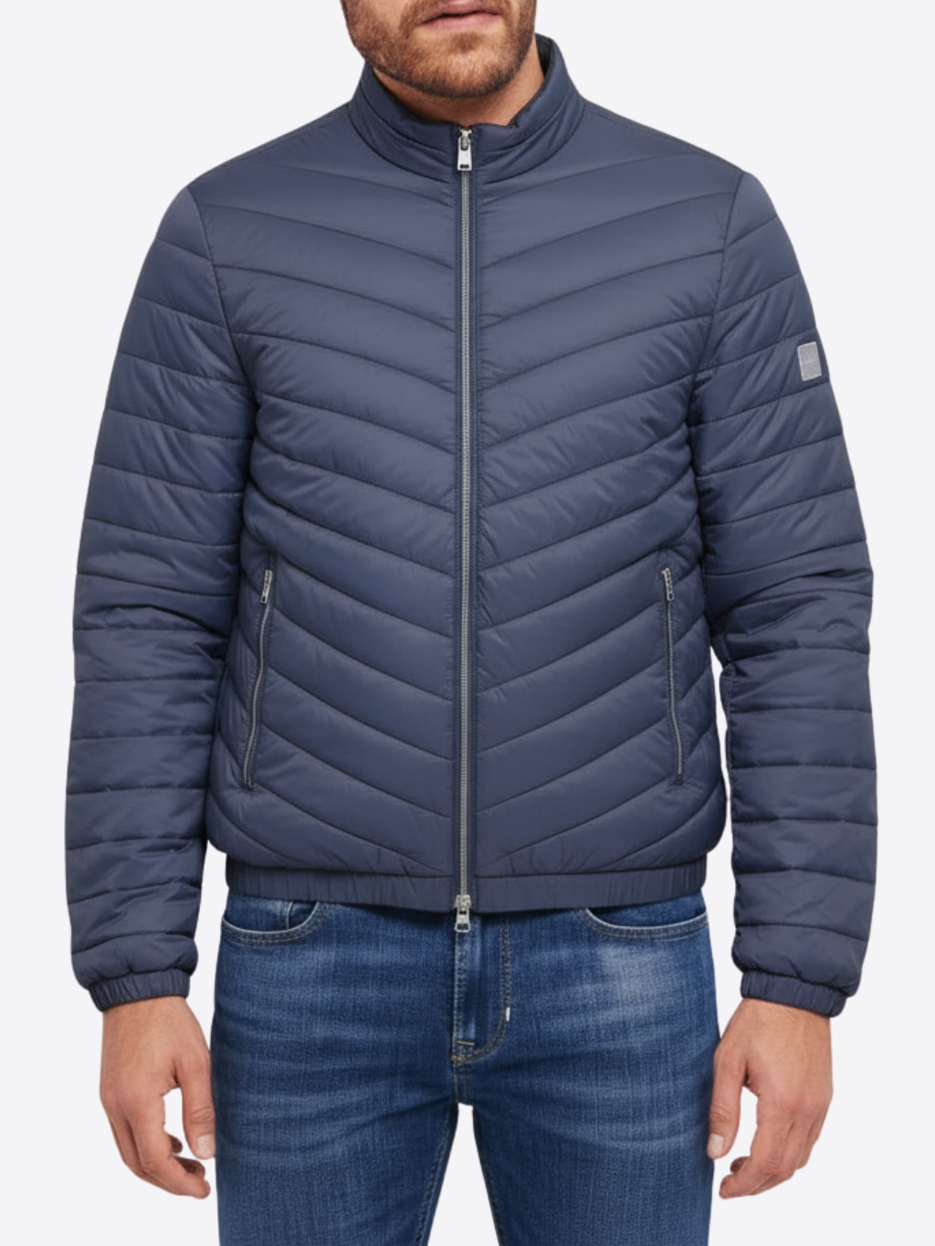 GAUDI Logo Dark Blue bunda Veľkosť: M