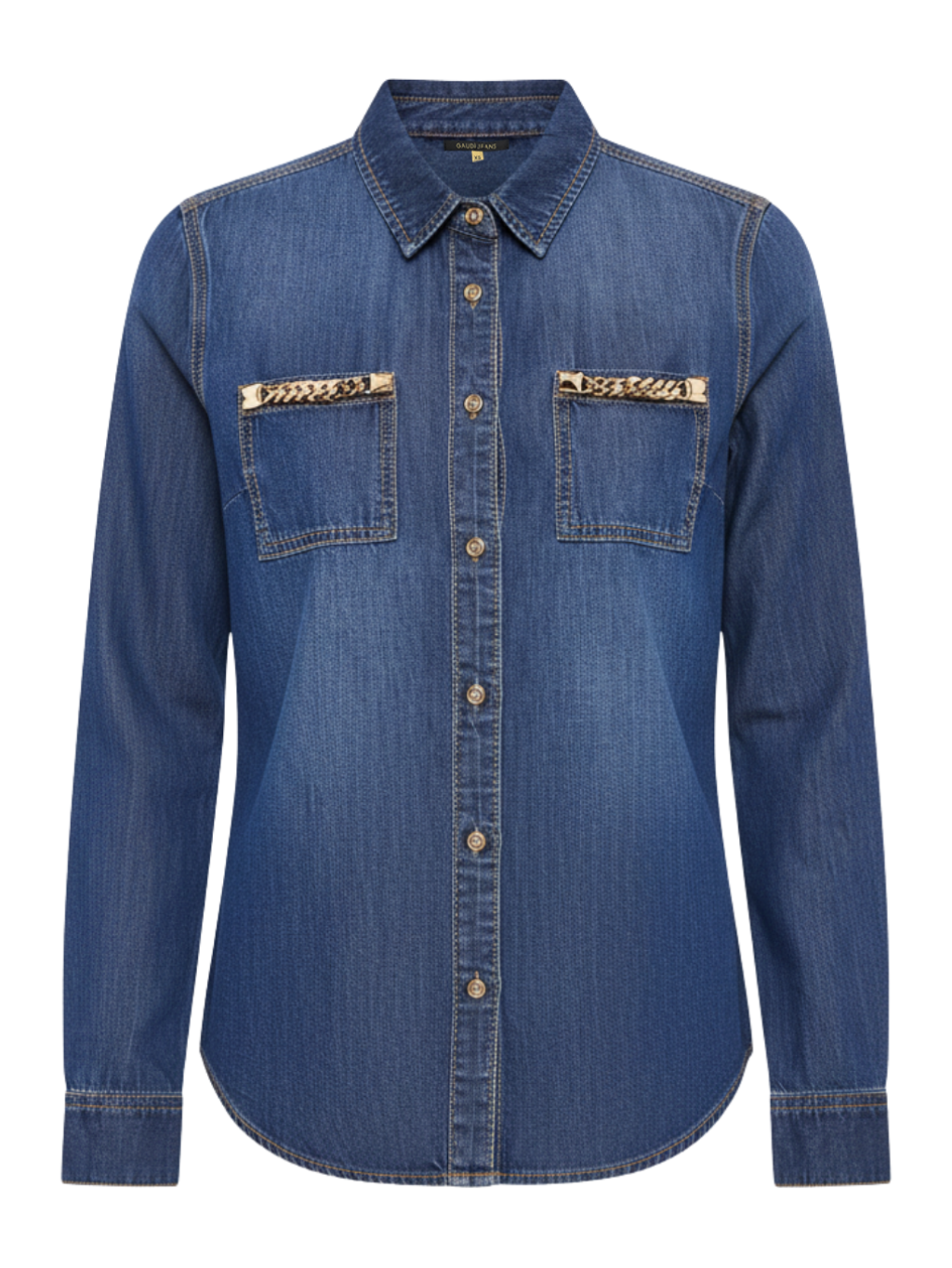 GAUDI Denim Blue košeľa XS