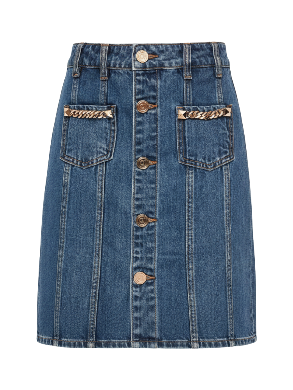 GAUDI Denim Blue sukňa 26/XS
