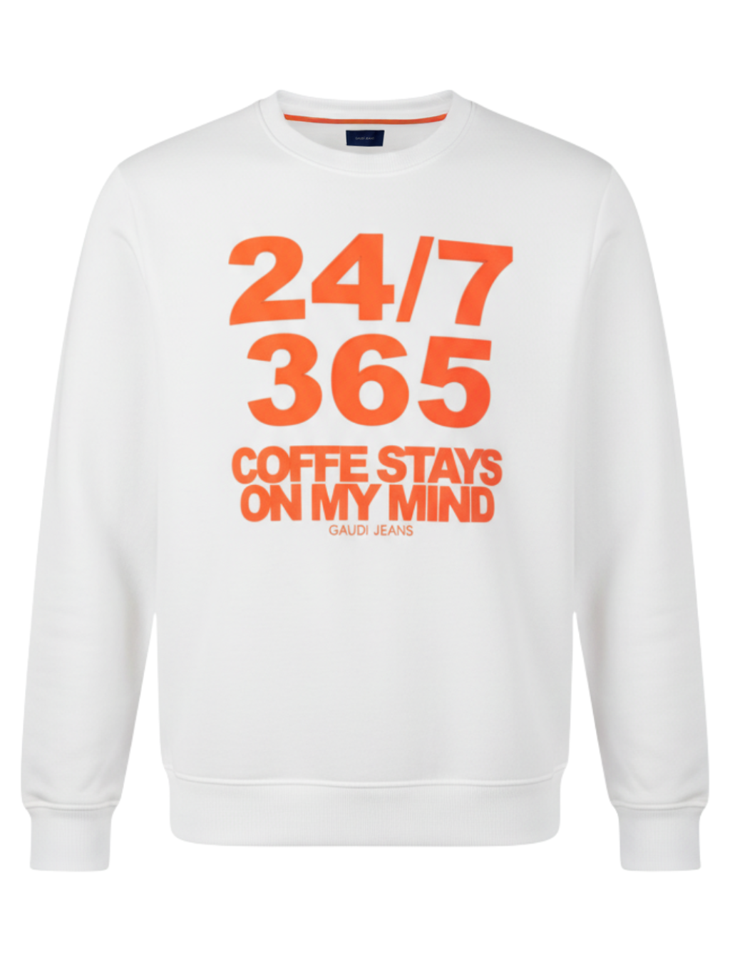 GAUDI Coffee Lover White mikina M