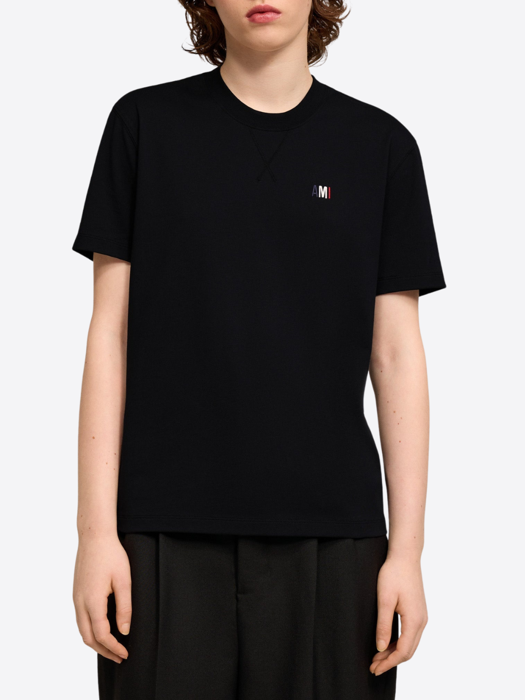 AMI PARIS BLEU BLANC ROUGE Black tričko Veľkosť: S – Obrázok 5