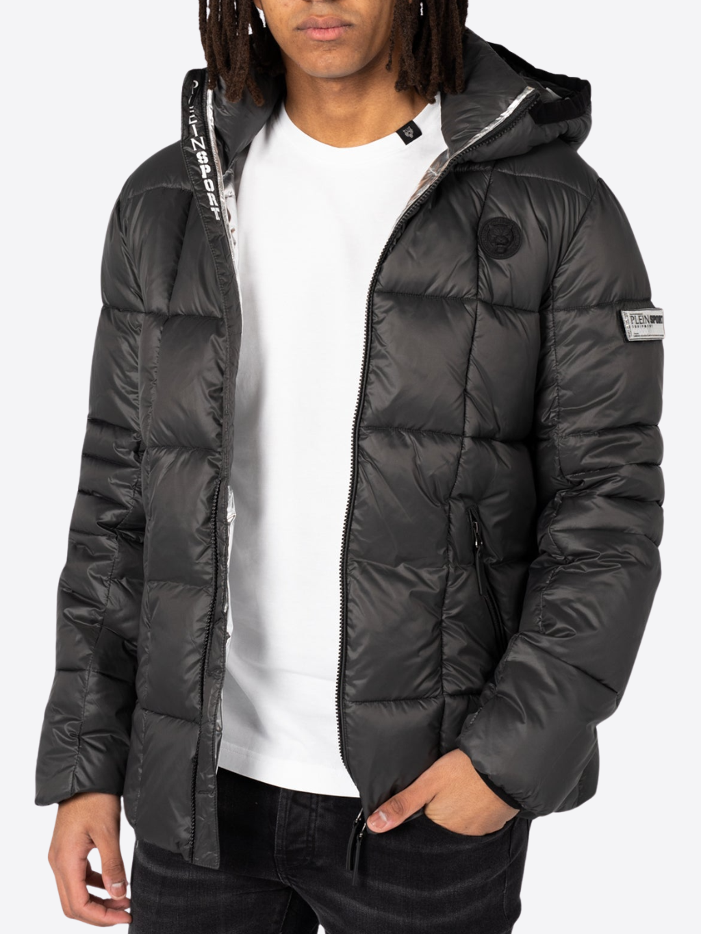 PLEIN SPORT Prestige Black bunda Veľkosť: XXL – Obrázok 3