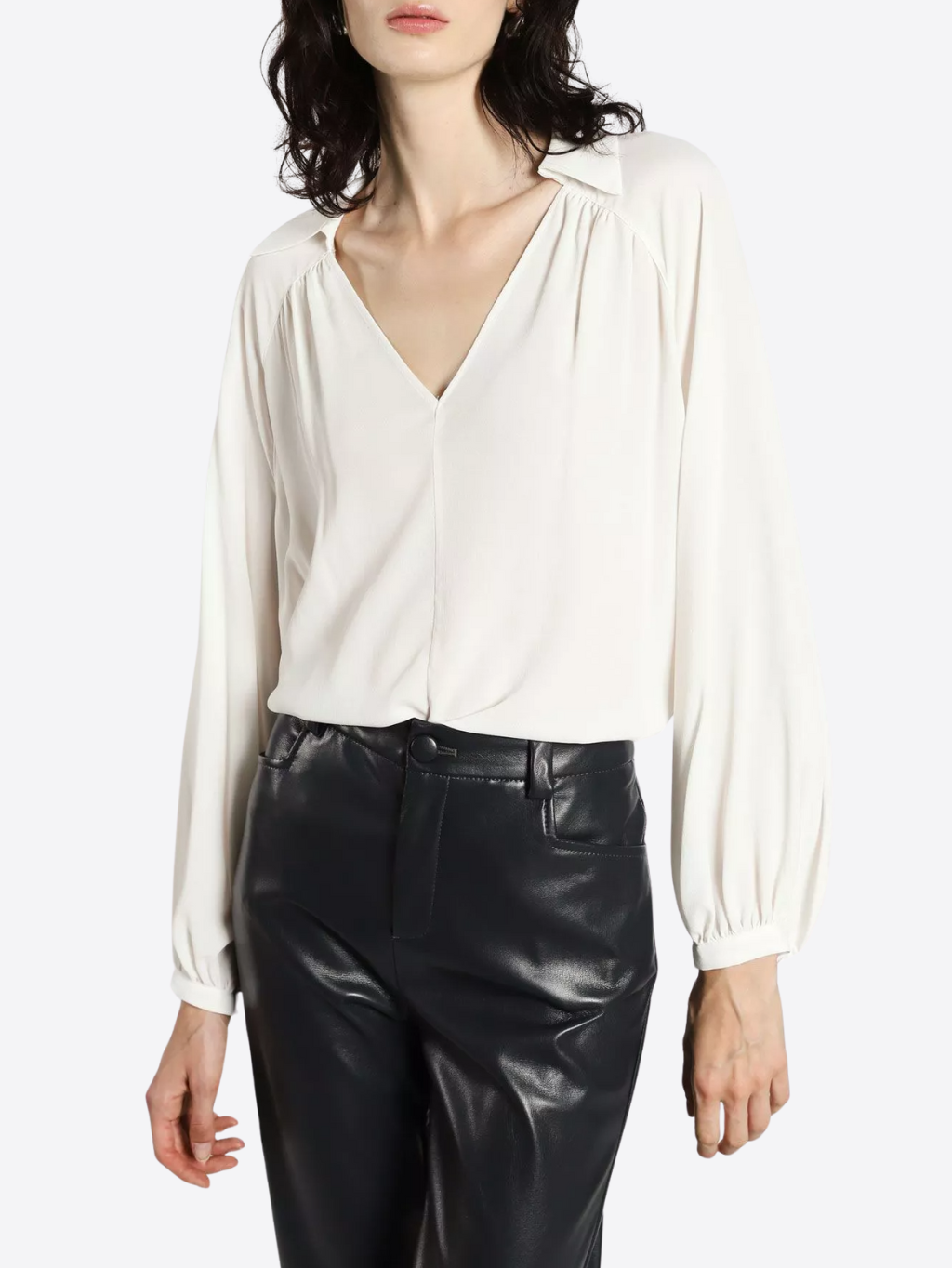 IMPERIAL Soft Grace White blúzka Veľkosť: XS – Obrázok 2