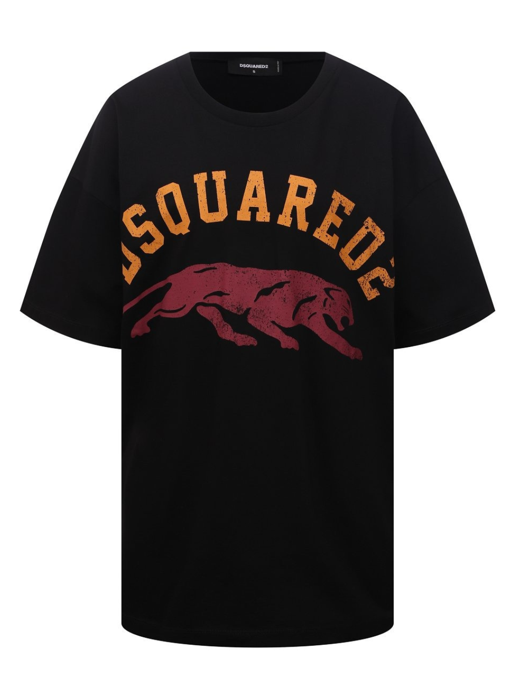 DSQUARED2 Jaguar Black tričko M