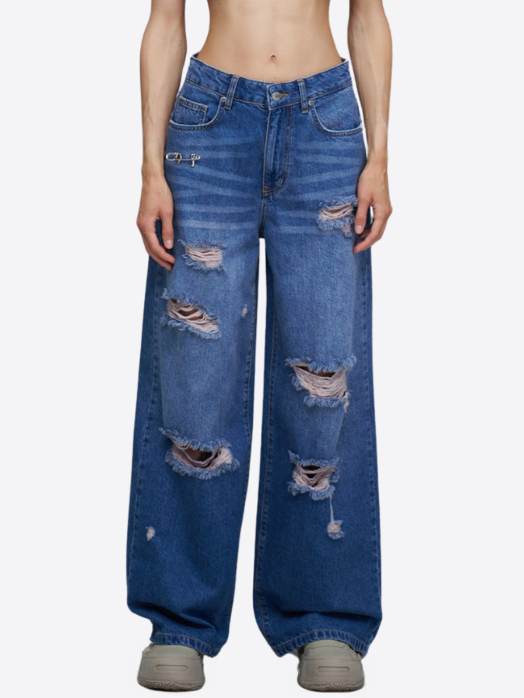 #VDR Distressed Blue rifle Veľkosť: S – Obrázok 2