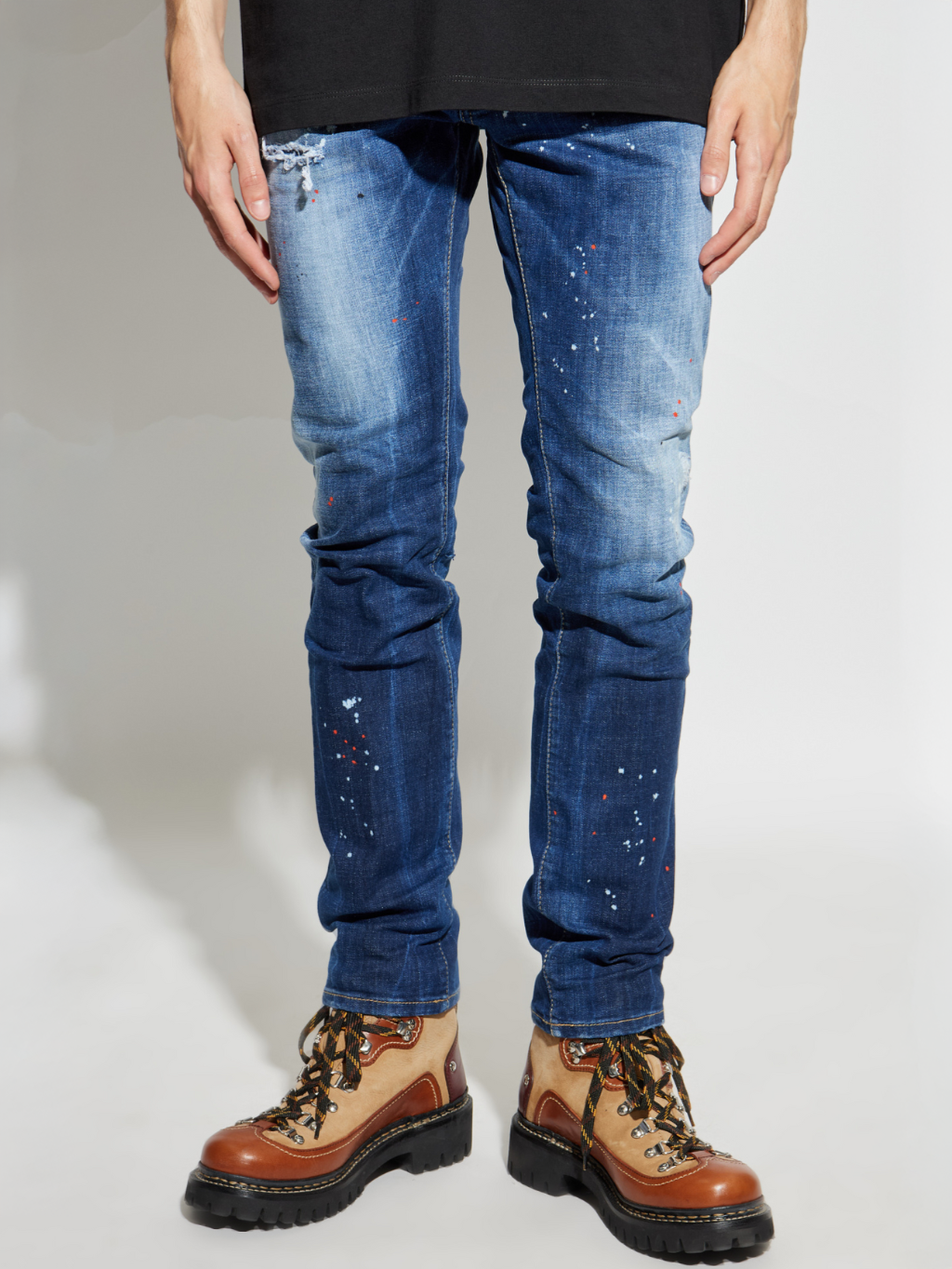 DSQUARED2 "Cool Guy" Blue rifle Veľkosť: XL – Obrázok 3