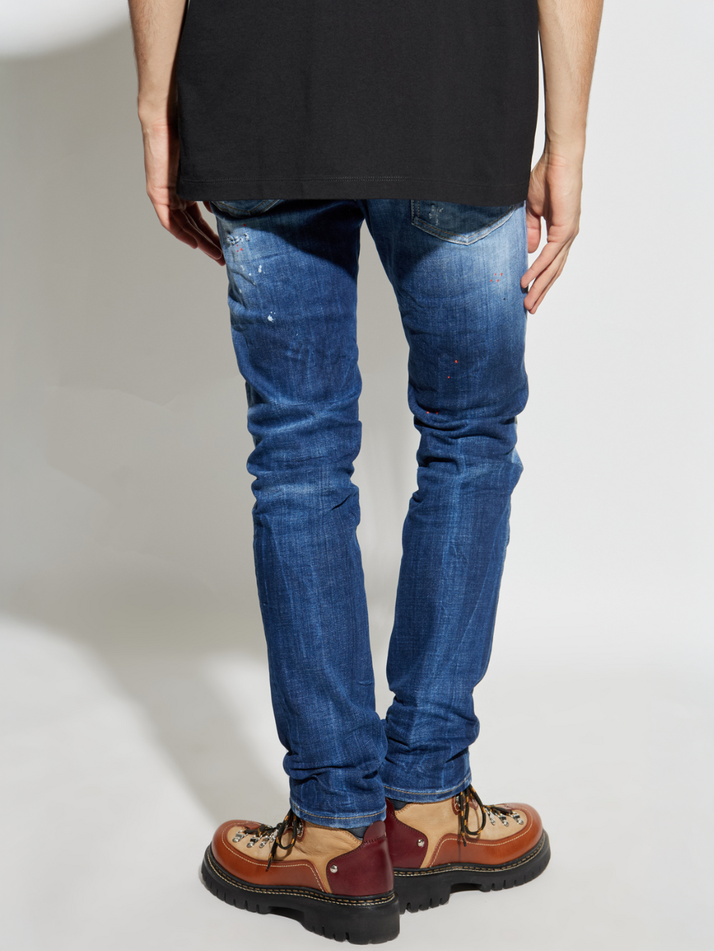 DSQUARED2 "Cool Guy" Blue rifle Veľkosť: XL – Obrázok 4