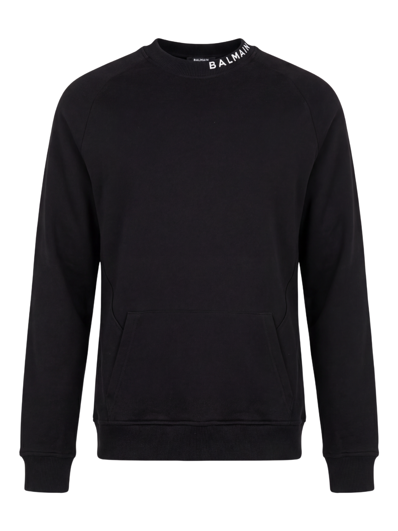 BALMAIN Crew Neck Black mikina M