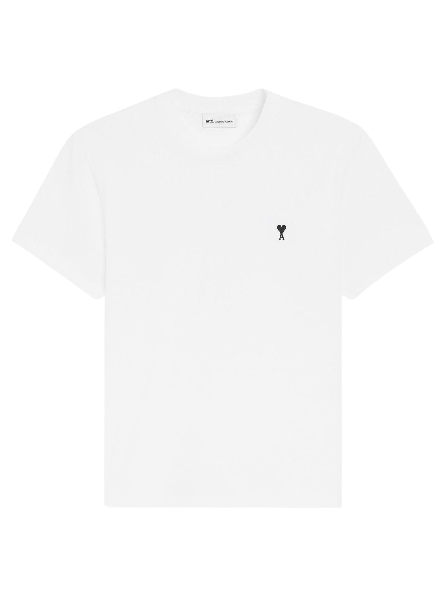 AMI PARIS Ami De Coeur White tričko S