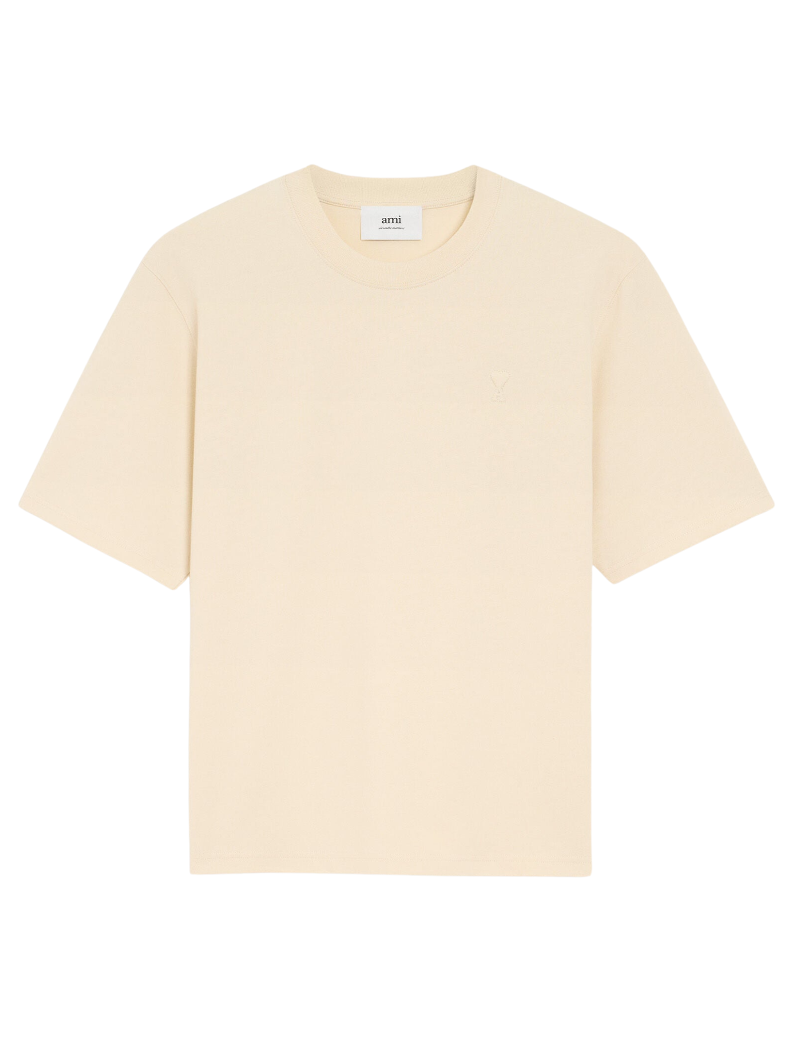 AMI PARIS Coeur Ivory tričko M