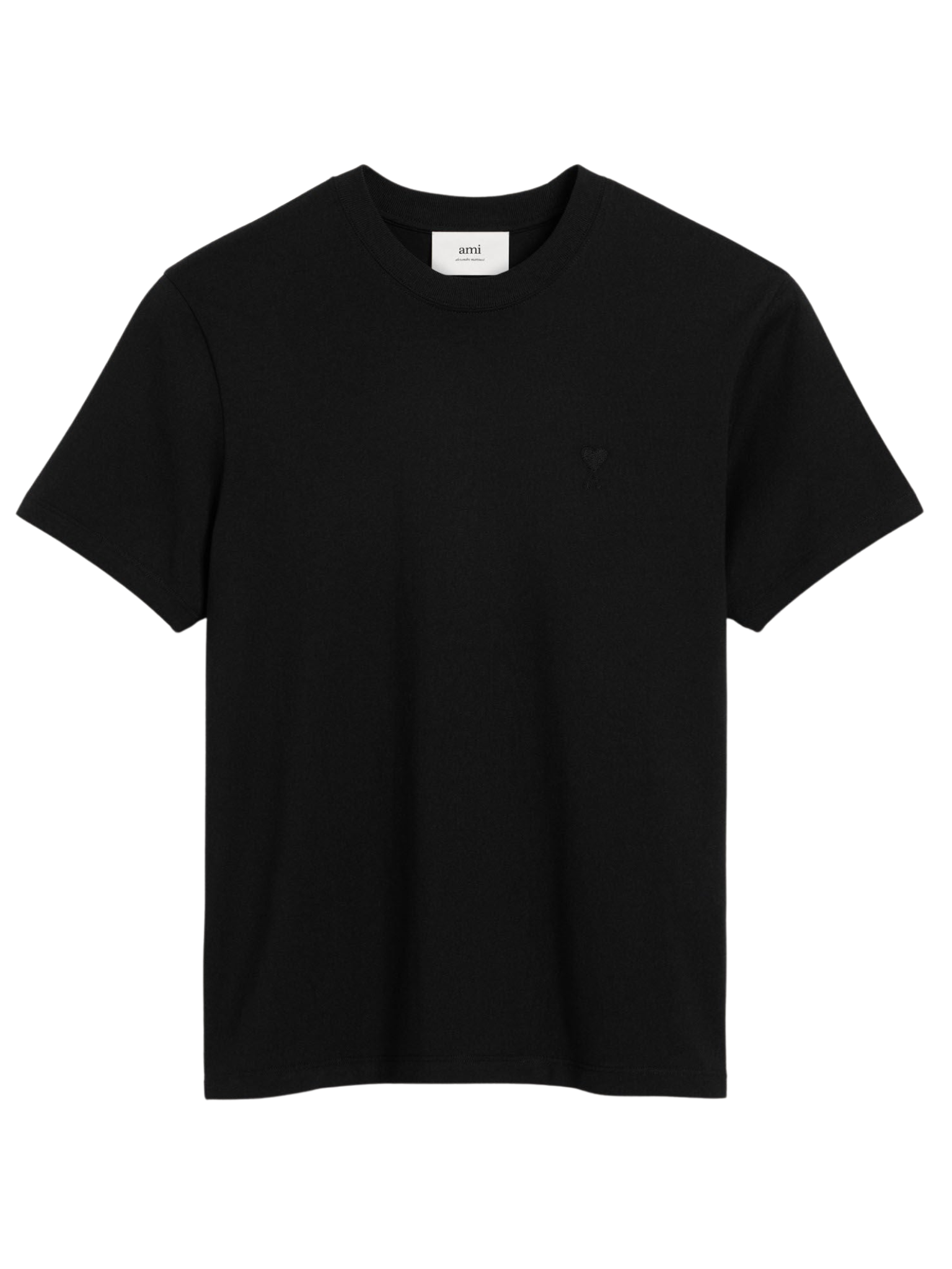 AMI PARIS Ami de Coeur Black tričko XL