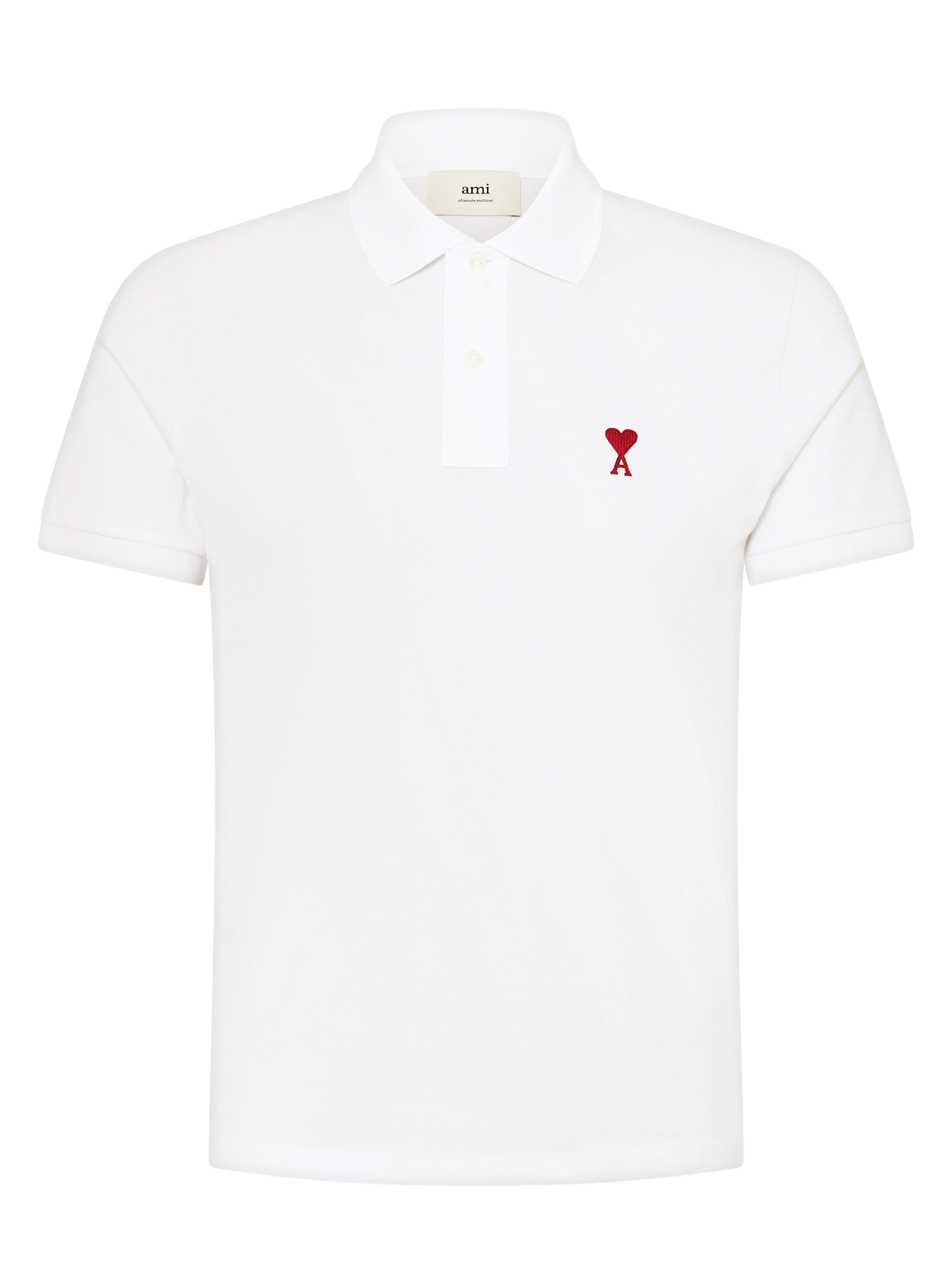 AMI PARIS Coeur White polo tričko M