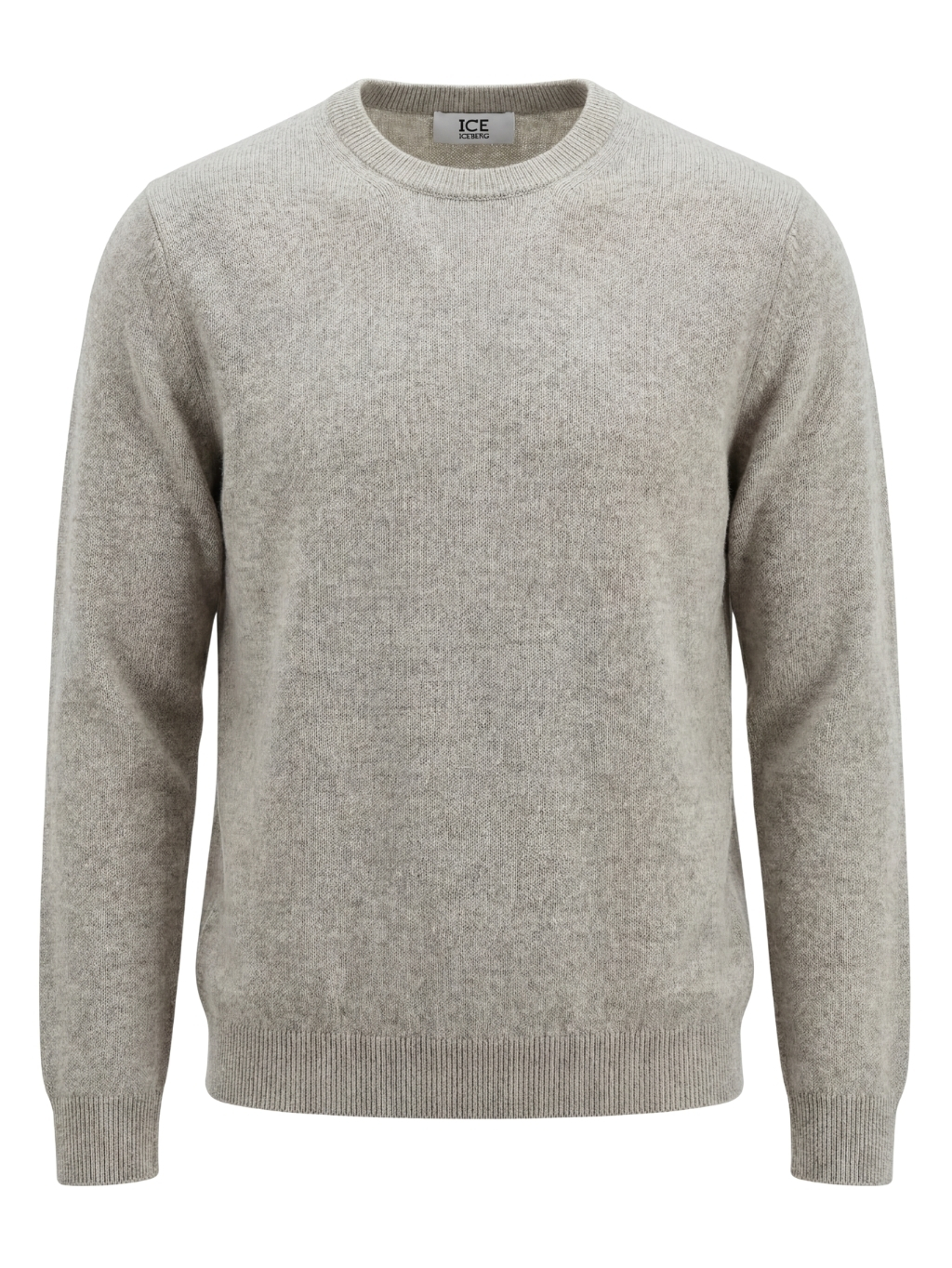 ICEBERG Confortevole Light Grey sveter S