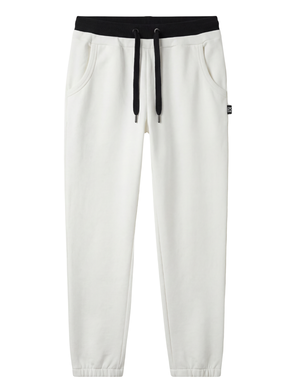 ICEBERG Logo White tepláky S