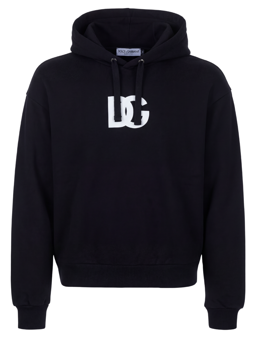 DOLCE & GABBANA Logo Black mikina M