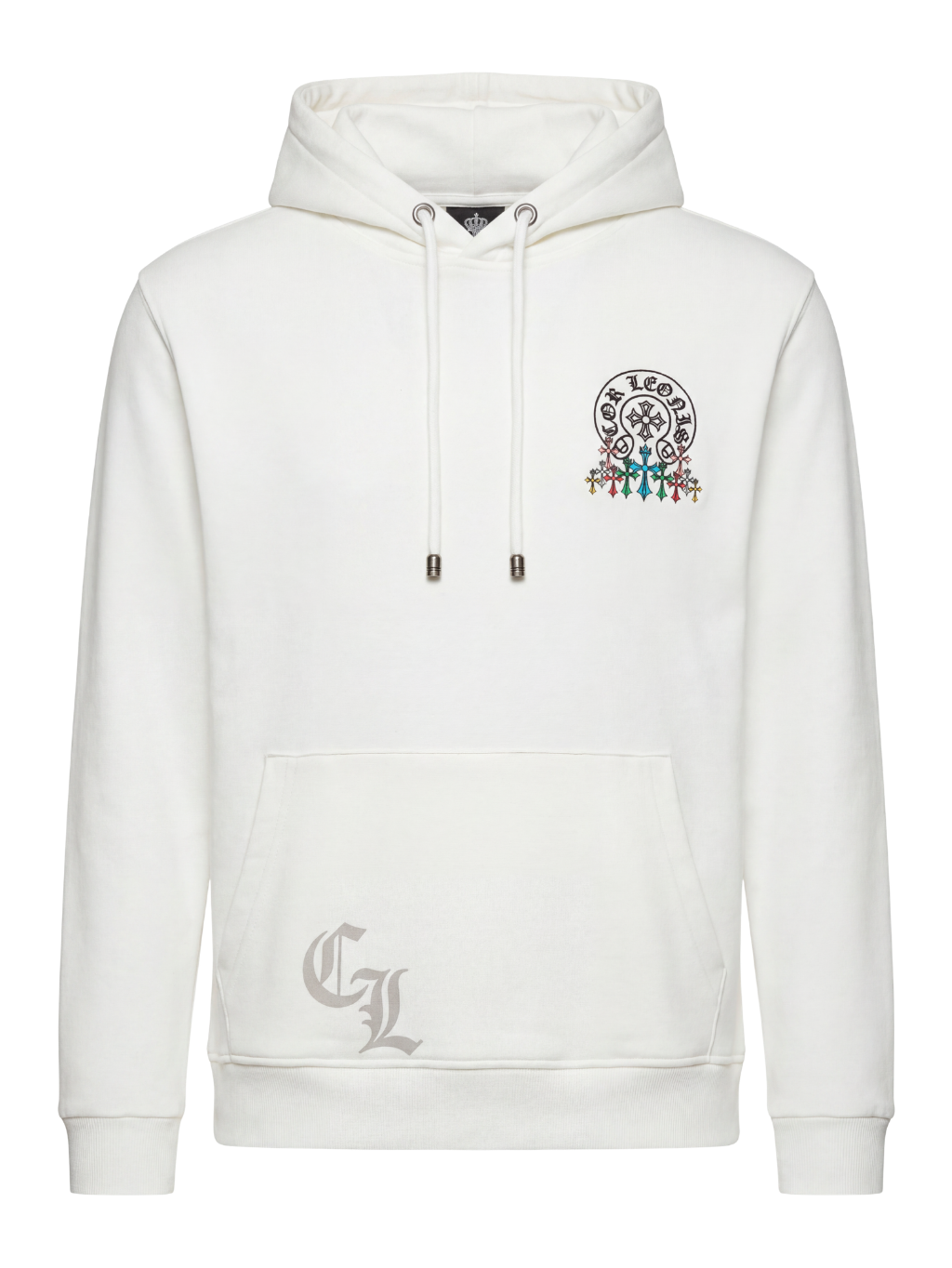 COR LEONIS Multi-Cross White mikina Veľkosť: M