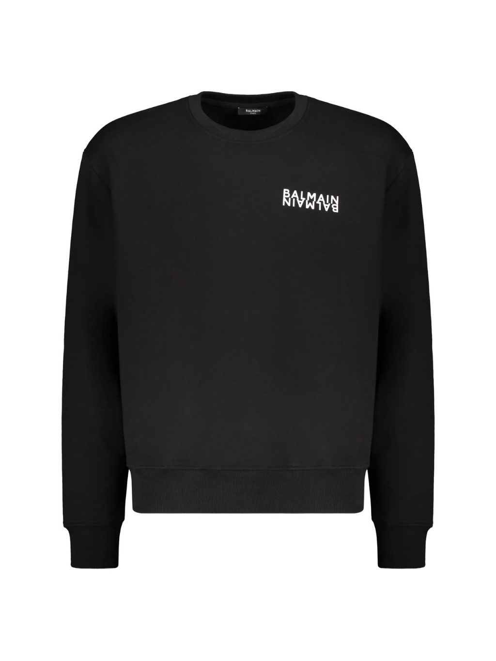 BALMAIN Mirror Black mikina Veľkosť: M