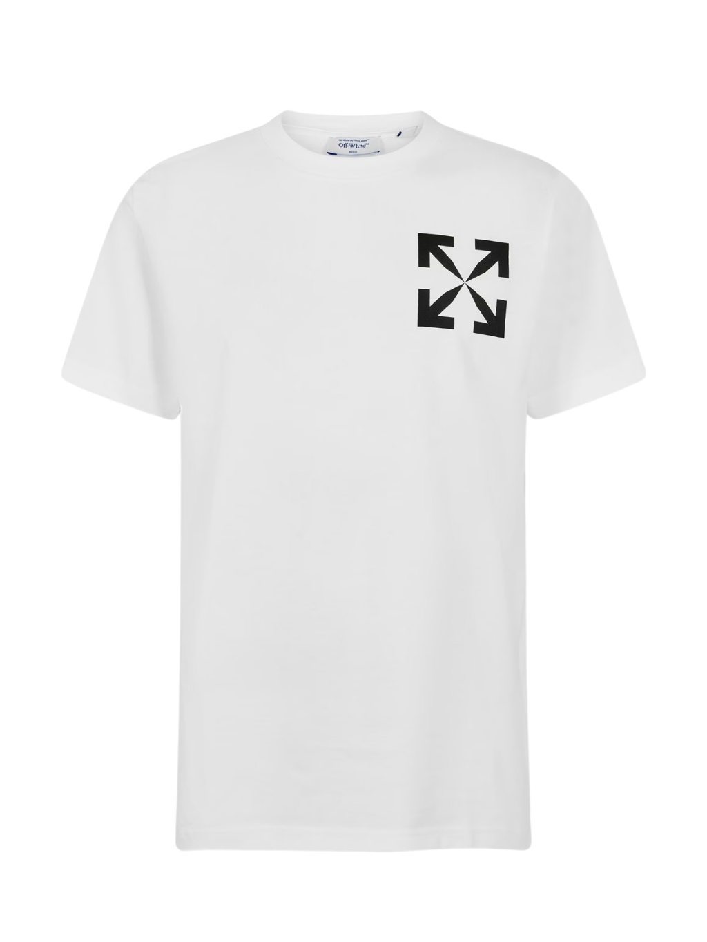 OFF-WHITE Single Arrow White tričko Veľkosť: M