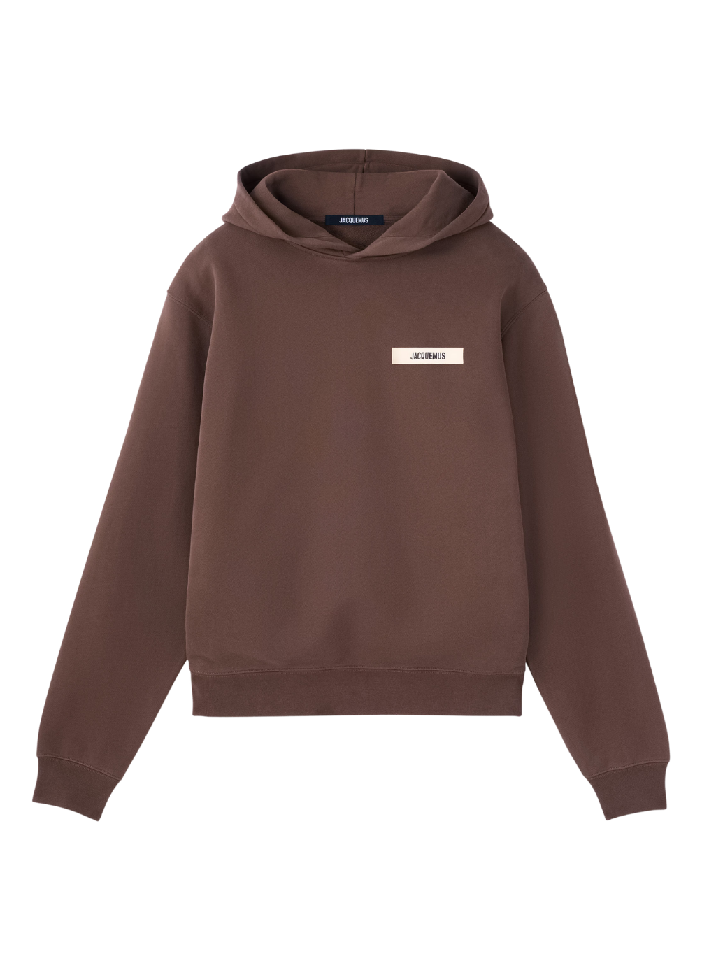 JACQUEMUS Gros Grain Brown mikina Veľkosť: S
