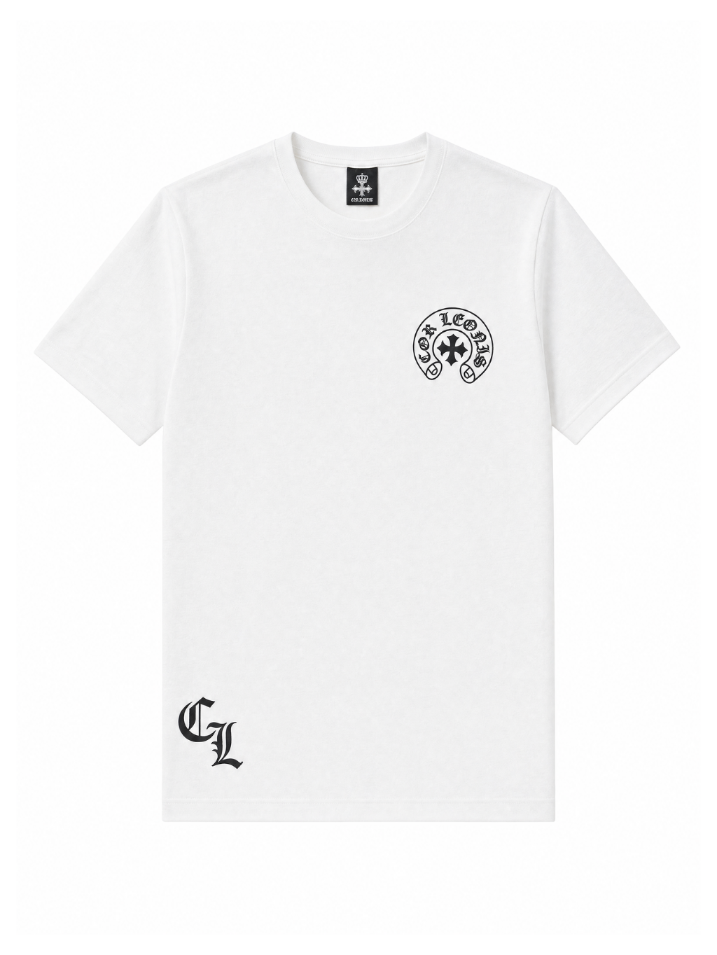 COR LEONIS Cross White tričko Veľkosť: XS