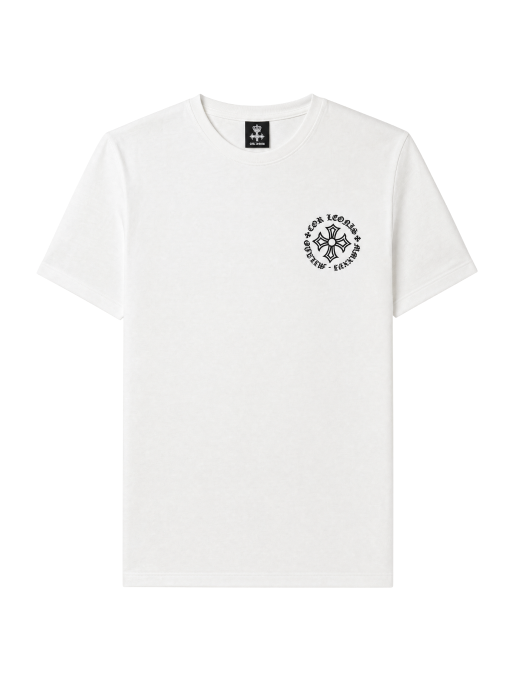 COR LEONIS Logo White tričko Veľkosť: M