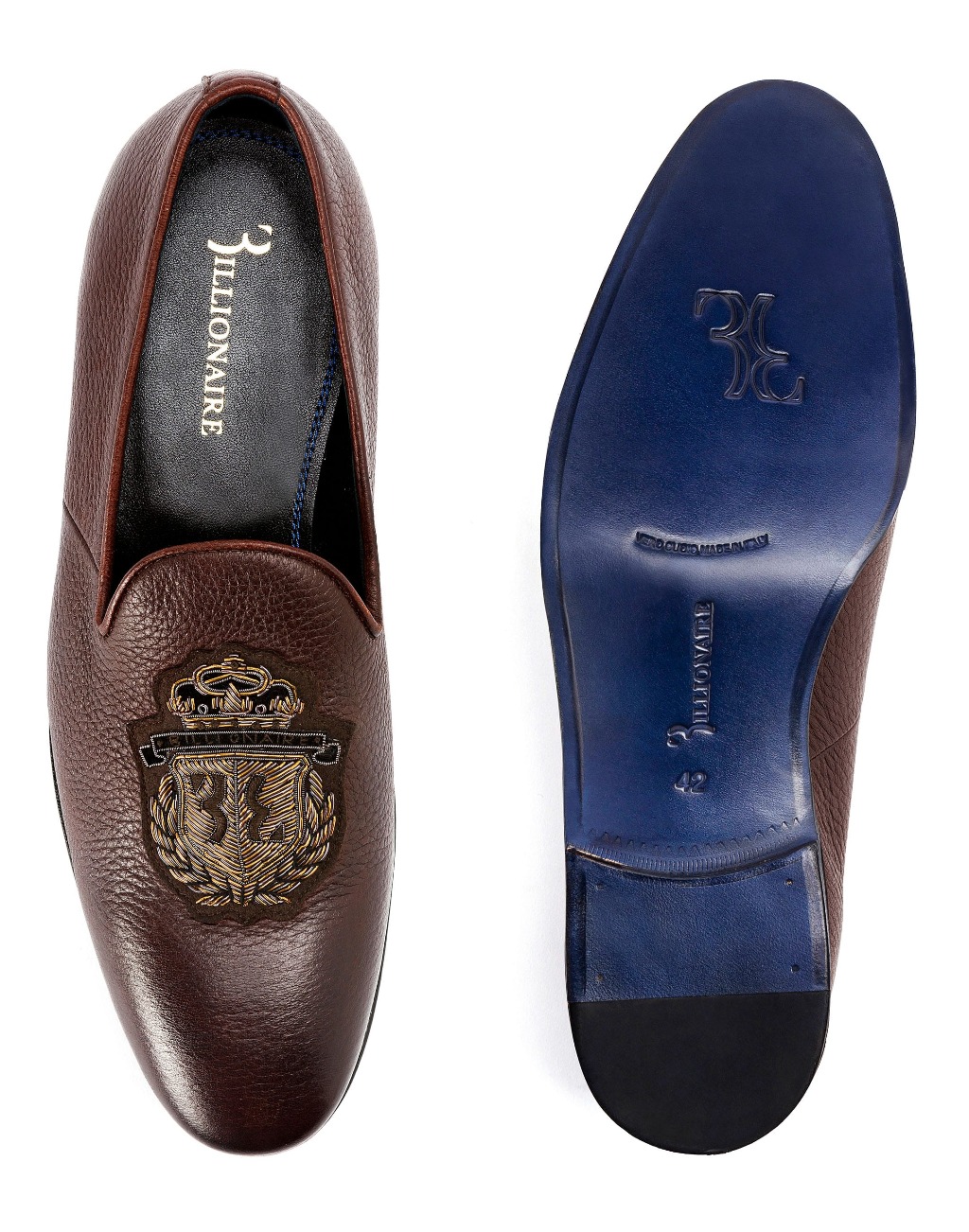 BILLIONAIRE Crest mokasíny Veľkosť: 41 EU – Obrázok 5