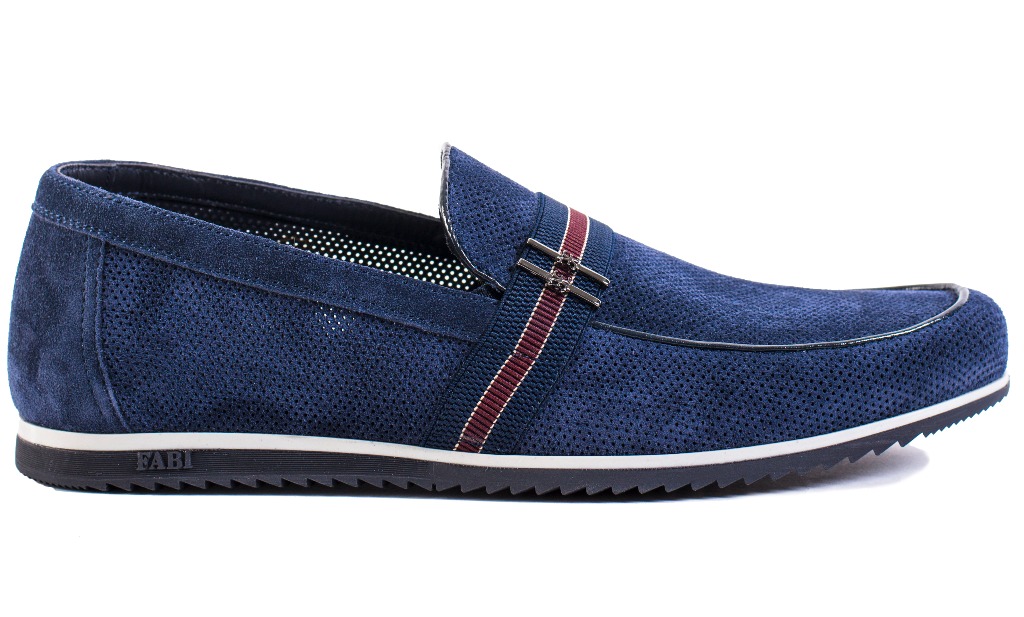 FABI Navy mokasíny Veľkosť: 45 EU – Obrázok 3