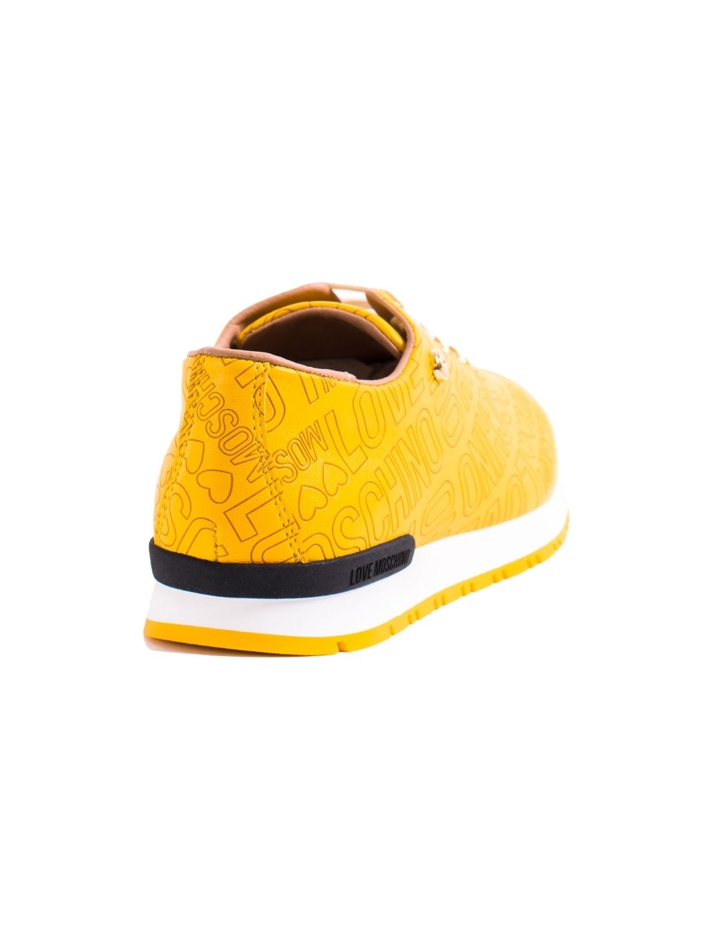 LOVE MOSCHINO Embossed Giallo tenisky Veľkosť: 40 EU – Obrázok 3