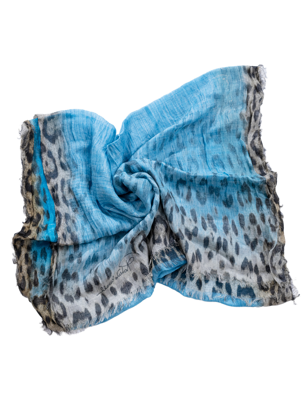 ROBERTO CAVALLI Blue šatka