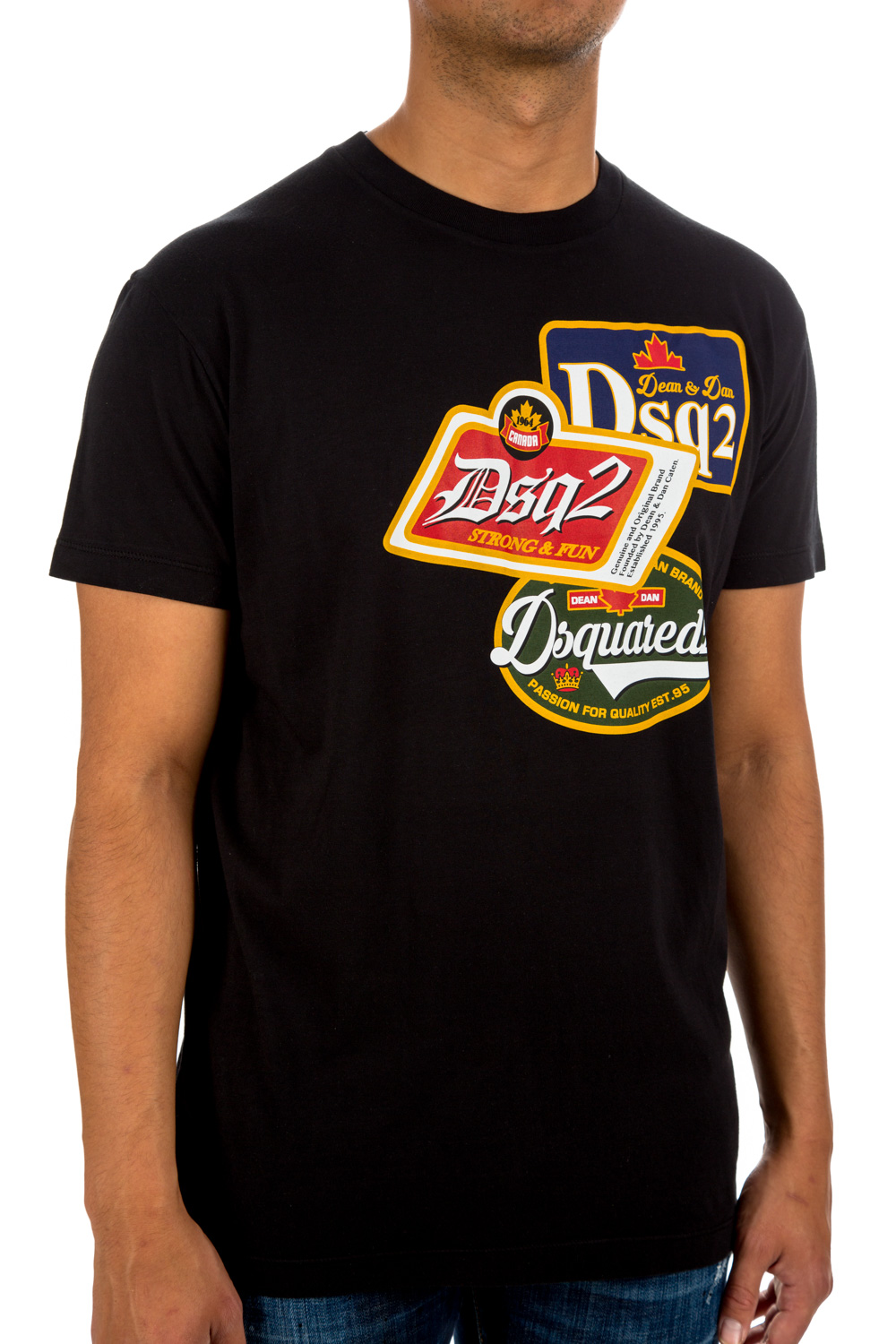 DSQUARED2 Logo pánske tičko Veľkosť: S – Obrázok 3