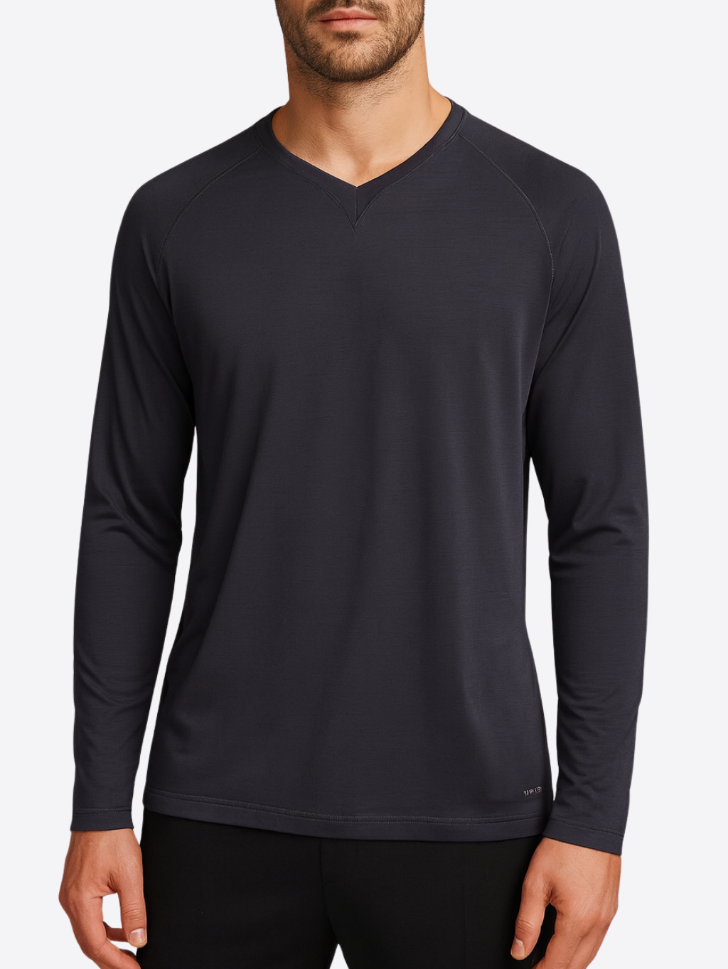 Z ZEGNA Techmerino Black tričko Veľkosť: XXL