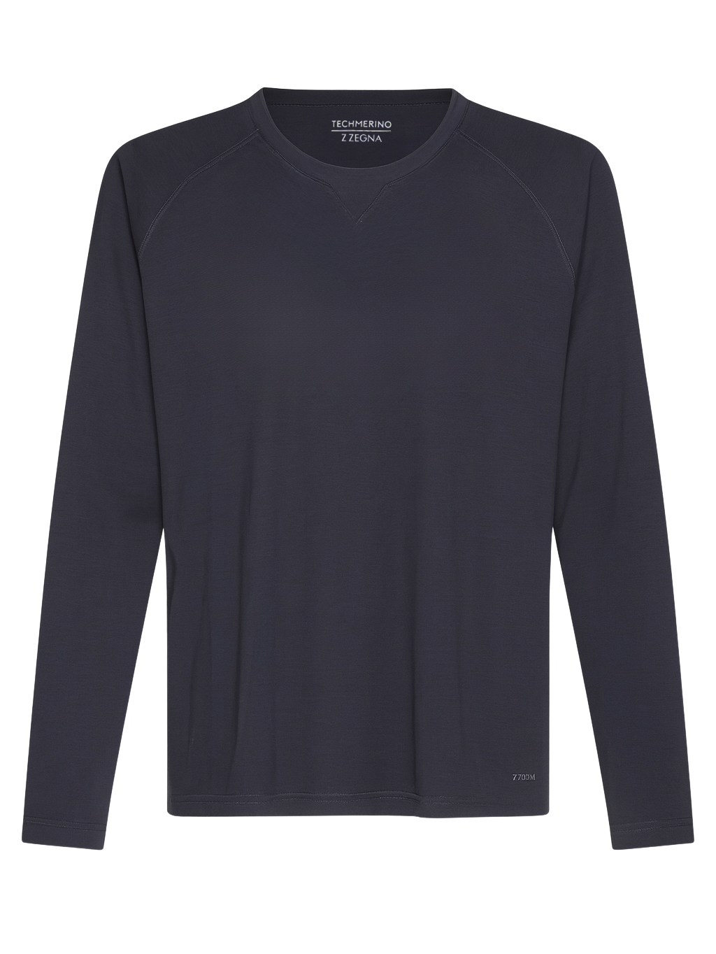 Z ZEGNA Techmerino Black tričko XXL