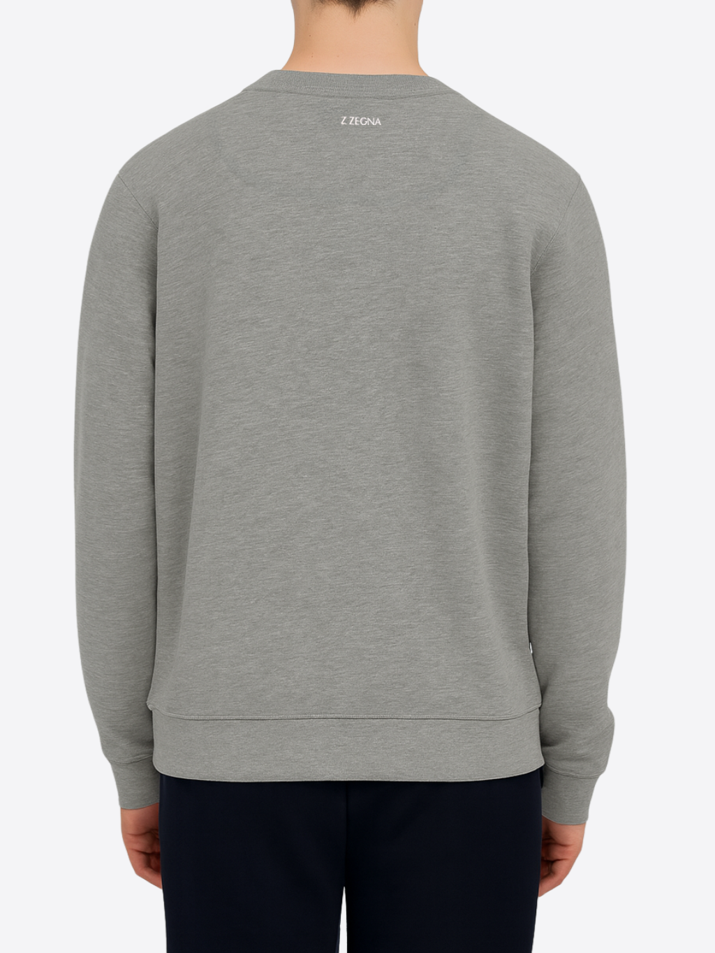 Z ZEGNA Graphic Grey mikina Veľkosť: XXL – Obrázok 3