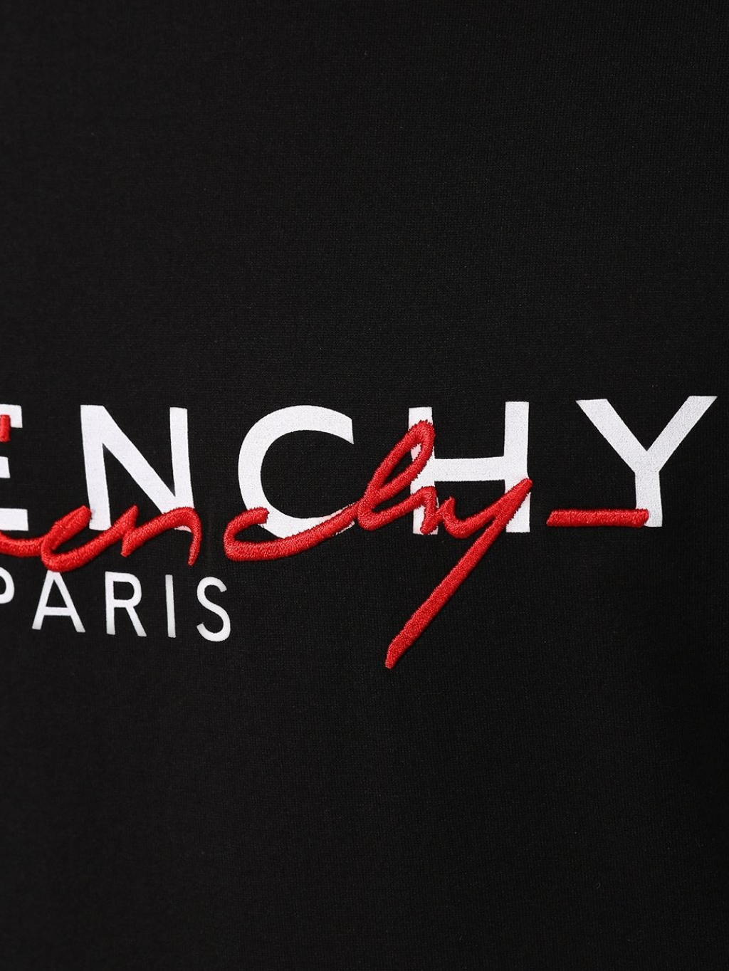 GIVENCHY Paris Black tričko Veľkosť: XL – Obrázok 4