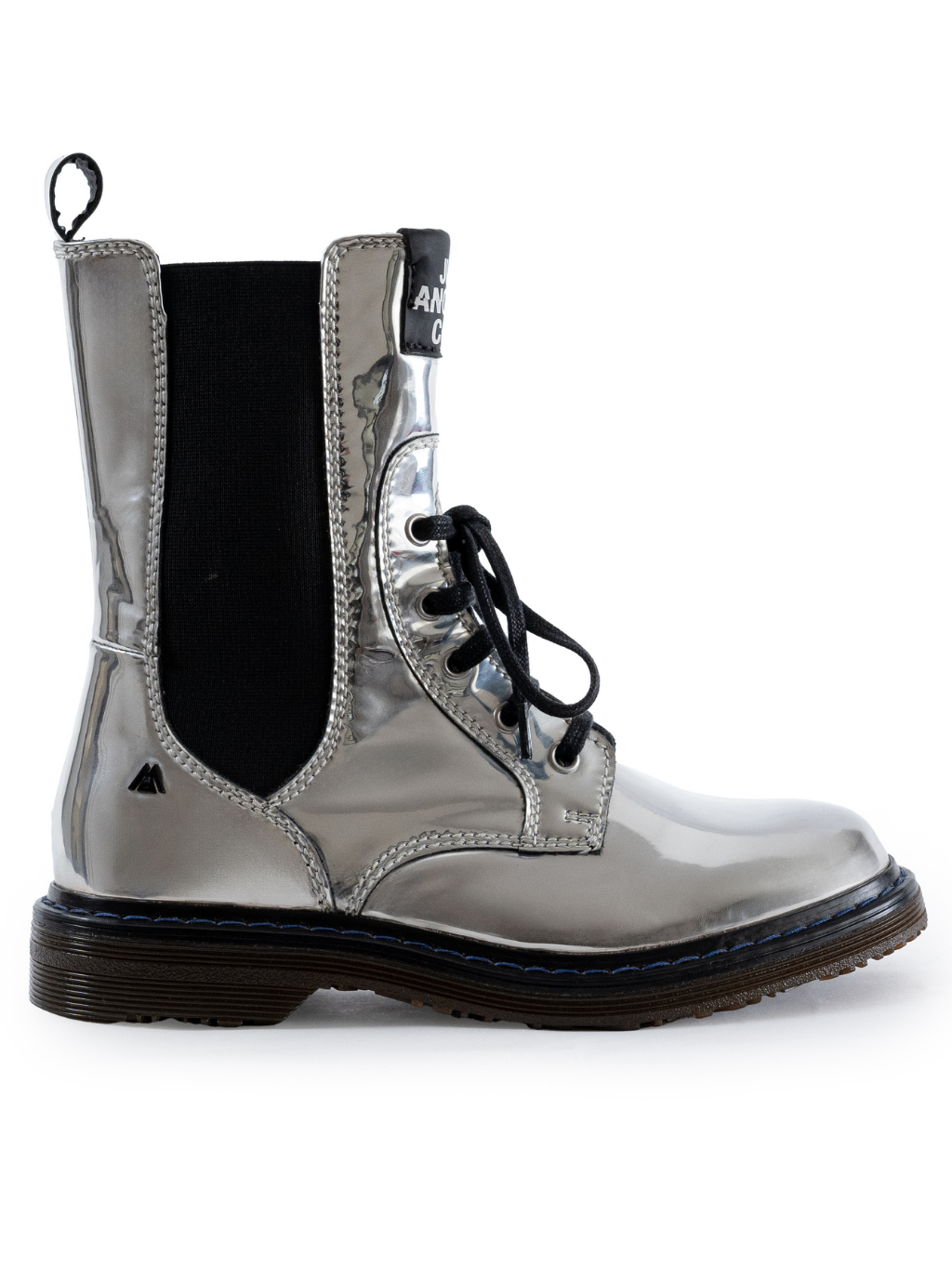 JUST ANOTHER COPY Silver chelsea boots Veľkosť: 36 EU