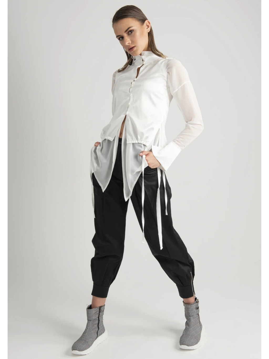 #VDR #VDR Elegant Nero nohavice Veľkosť: S – Obrázok 5