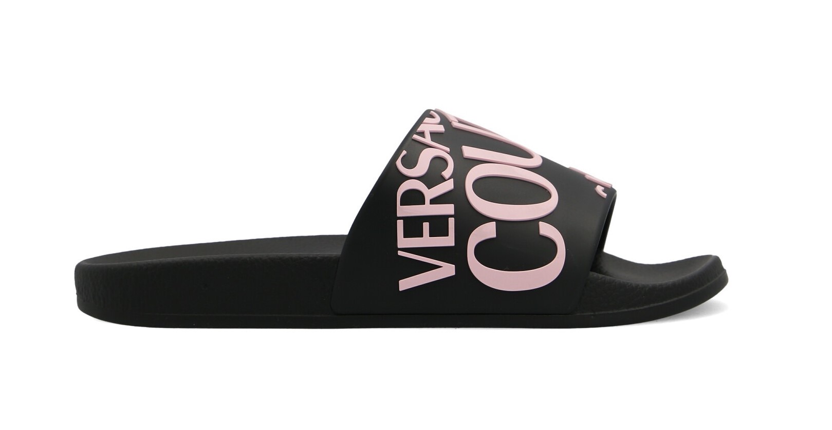 VERSACE JEANS COUTURE Logo Black šľapky Veľkosť: 37 EU – Obrázok 3