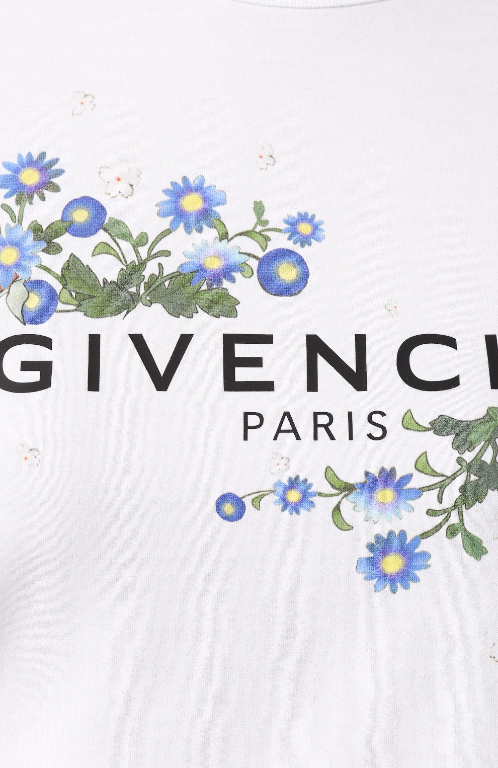 GIVENCHY Floral Logo tričko Veľkosť: L – Obrázok 4