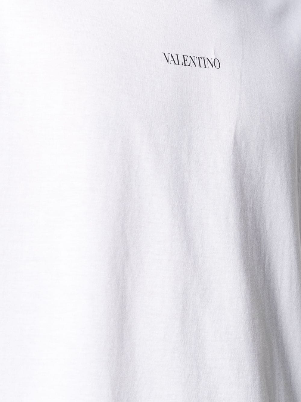 VALENTINO Logo White tričko Veľkosť: S – Obrázok 4