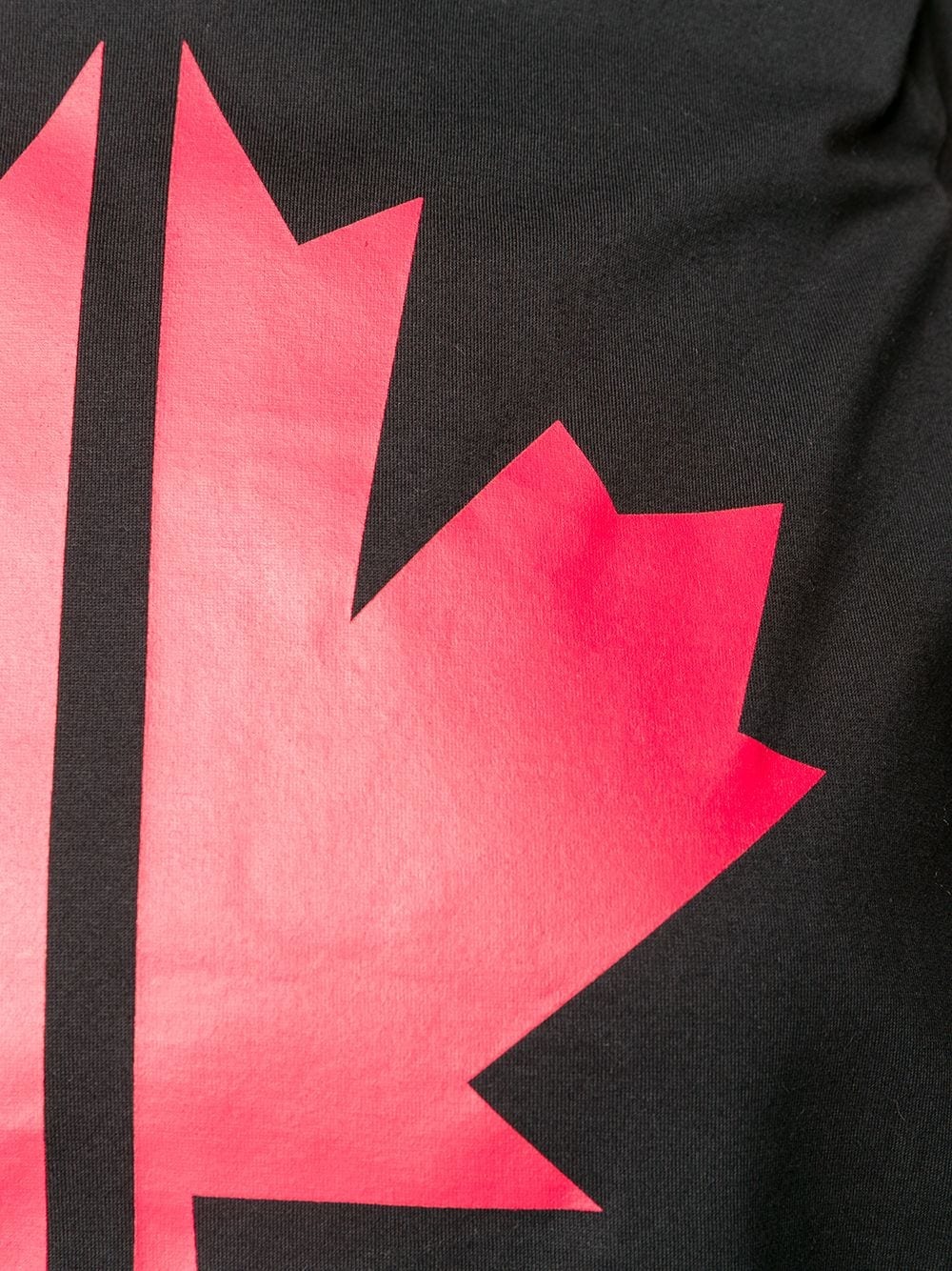 DSQUARED2 Maple Leaf tričko Veľkosť: S – Obrázok 4