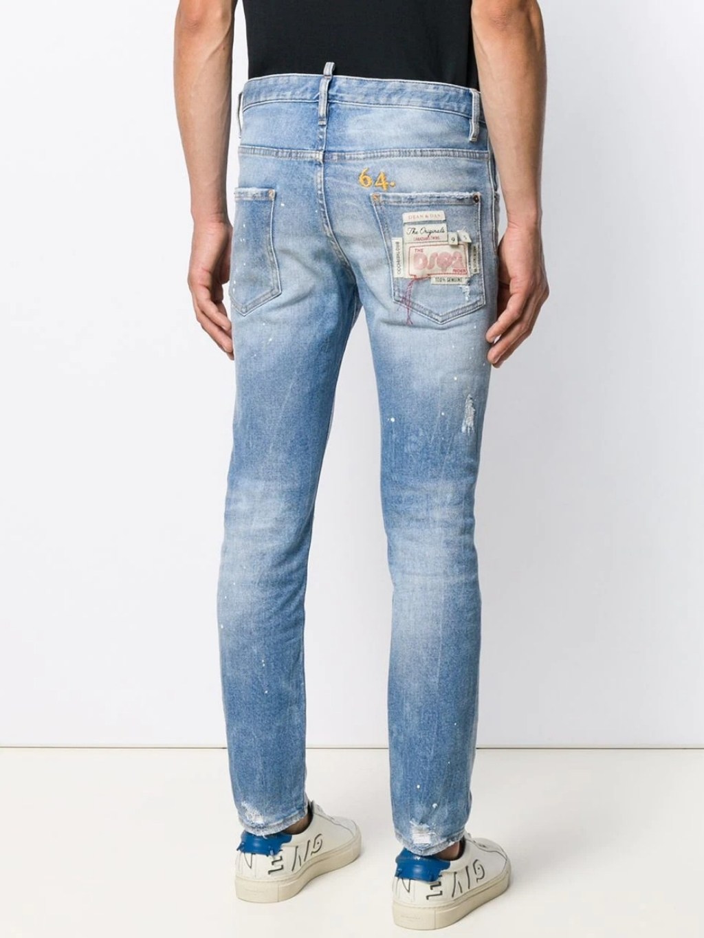 DSQUARED2 Stonewashed rifle Veľkosť: XS – Obrázok 3