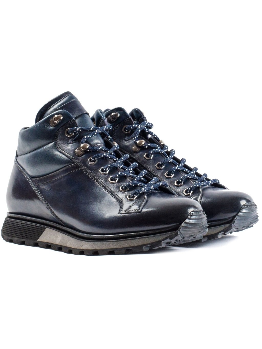 ROBERTO SERPENTINI Blue členkové topánky Veľkosť: 42 EU – Obrázok 4