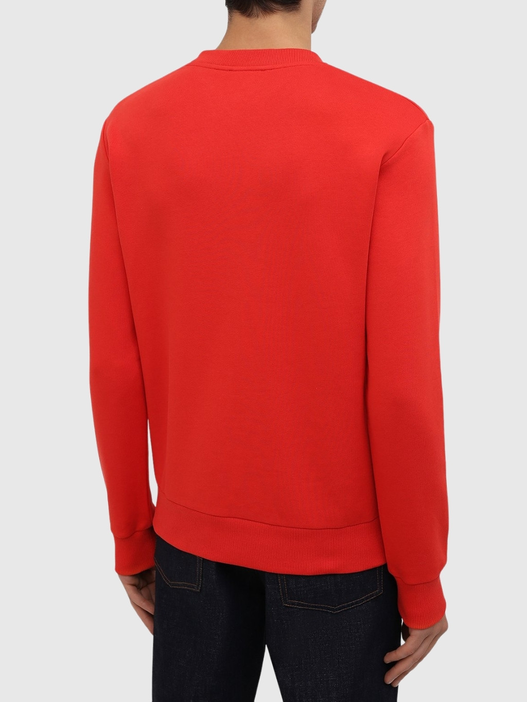 BALMAIN Paris Logo Red mikina Veľkosť: M – Obrázok 3