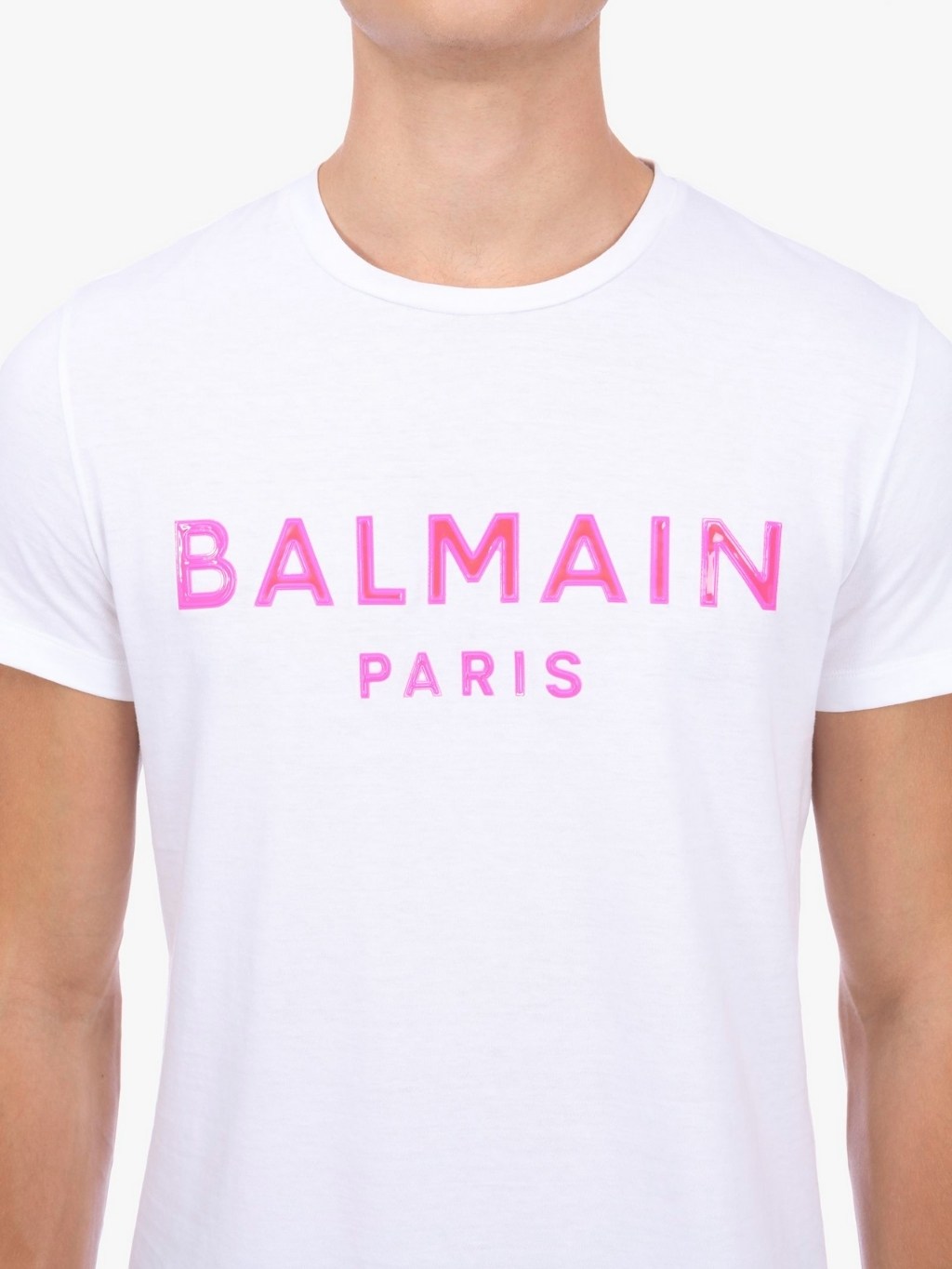 BALMAIN Paris Logo tričko Veľkosť: M – Obrázok 5