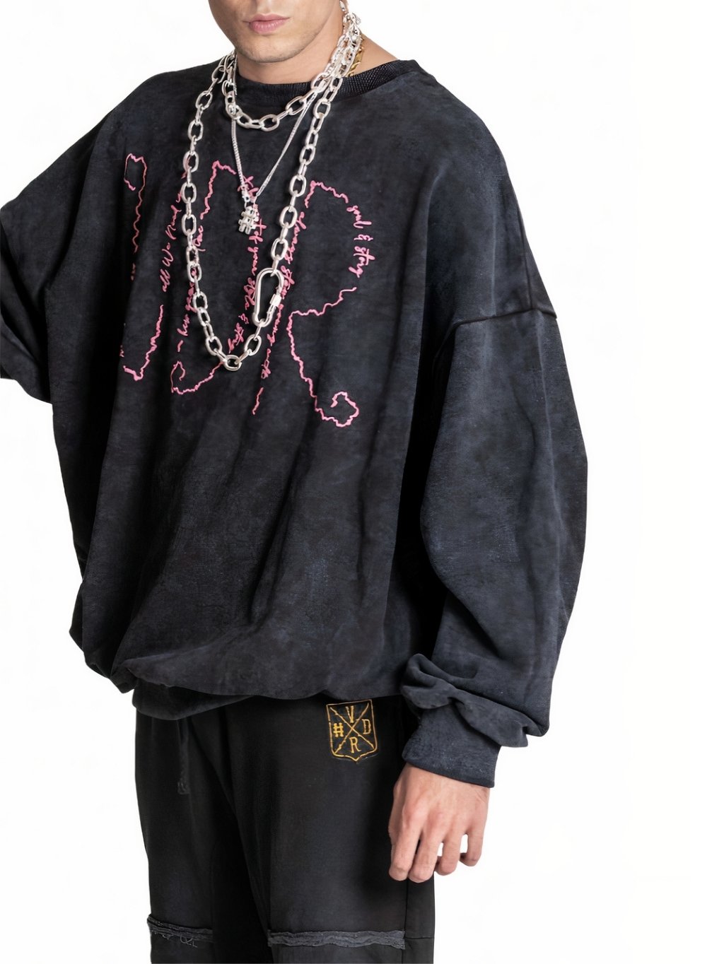 #VDR #VDR Sw Logo Nero mikina Veľkosť: L