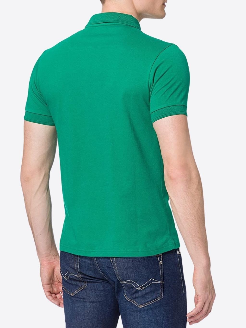 REPLAY Logo Green polo tričko Veľkosť: L