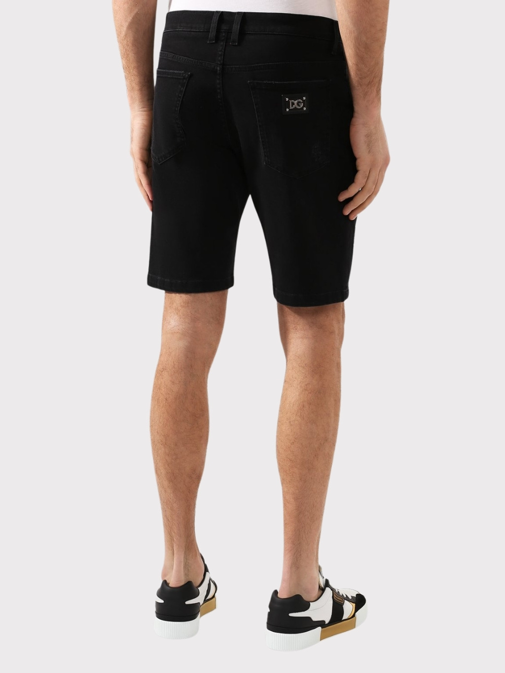 DOLCE & GABBANA Denim kraťasy Veľkosť: XS – Obrázok 4