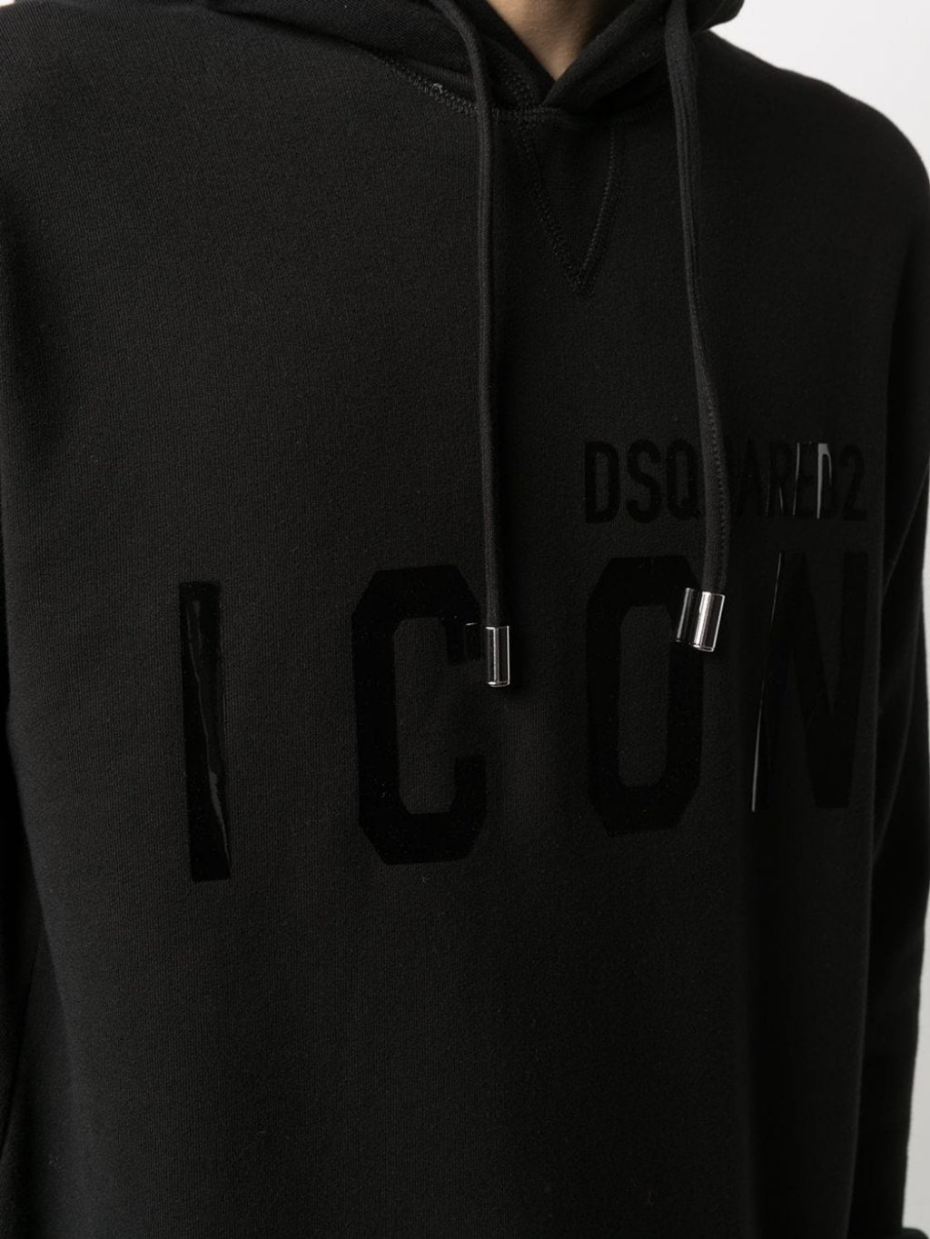 DSQUARED2 Icon Black mikina Veľkosť: M – Obrázok 4