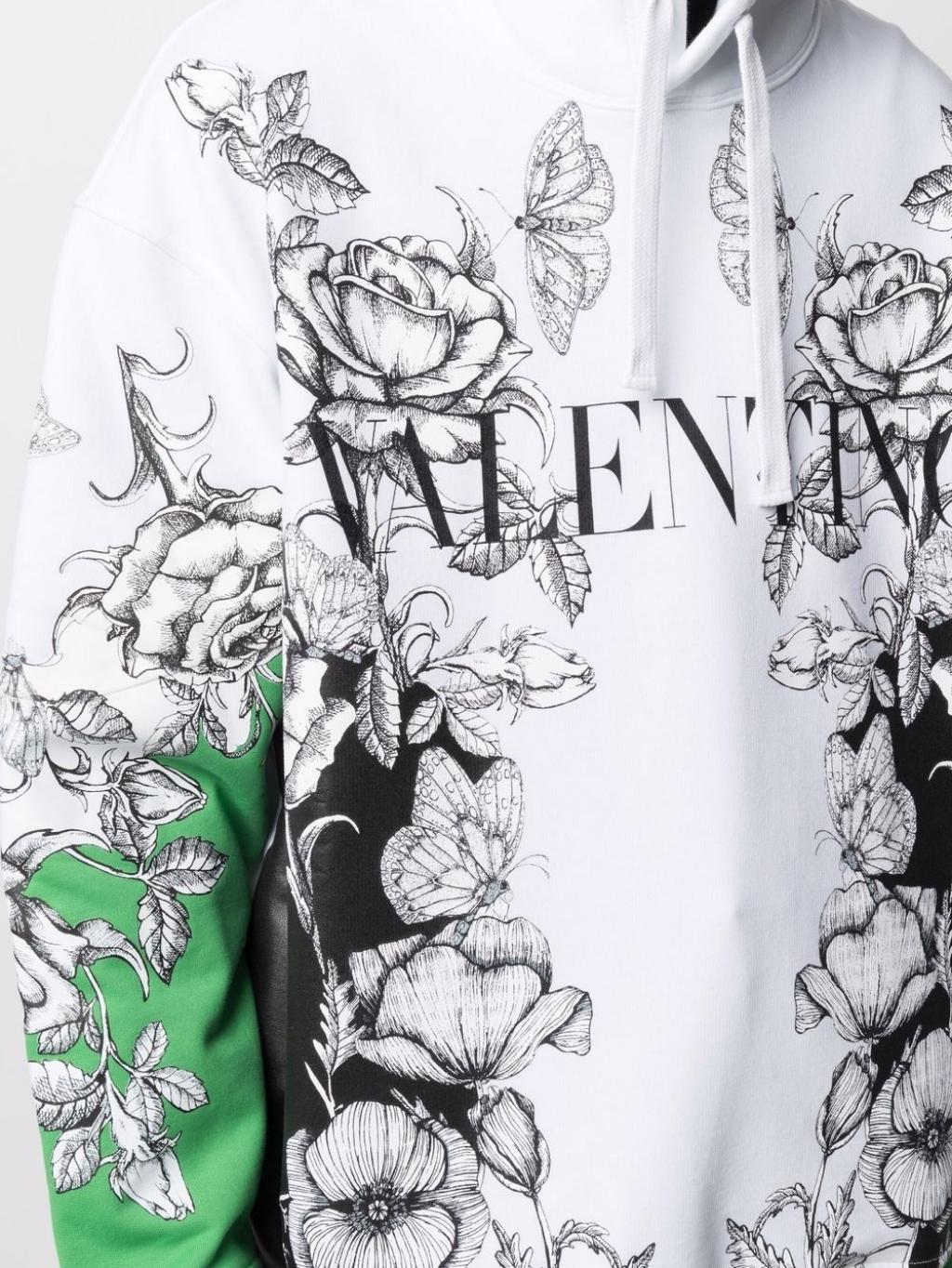 VALENTINO Bloom mikina Veľkosť: M – Obrázok 4